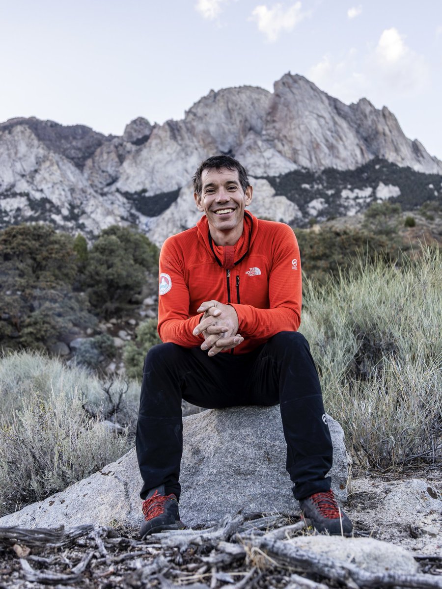 AlexHonnold's tweet photo. I had the pleasure of adventuring around my home state of Nevada for a new TV series with @TravelNevada and Outside TV called “Get a Little Out There with Alex Honnold.”

I can’t tell you how many only-in-Nevada experiences I had as I traveled from my home in Vegas up to the Cowboy Corridor in the north. This included searching for turquoise and meeting a donkey in a saloon. Classic Nevada!!

“Get a Little Out There with Alex Honnold” premieres February 26th streaming exclusively on Outside TV. New episodes drop Thursdays. Link in my bio or visit https://t.co/bSPnDWLJeP to watch on demand for free.

@climbingmag @outsidemagazine