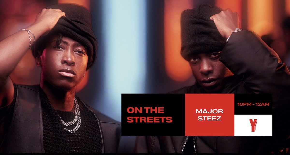 Yfm's tweet photo. Tune in to #OntheStreets tonight!! 10pm-12am with your boys @MajorSteez_za as they talk about eveything pop culture. You don't want to miss this one🔥 https://t.co/4dRf0hPDkM