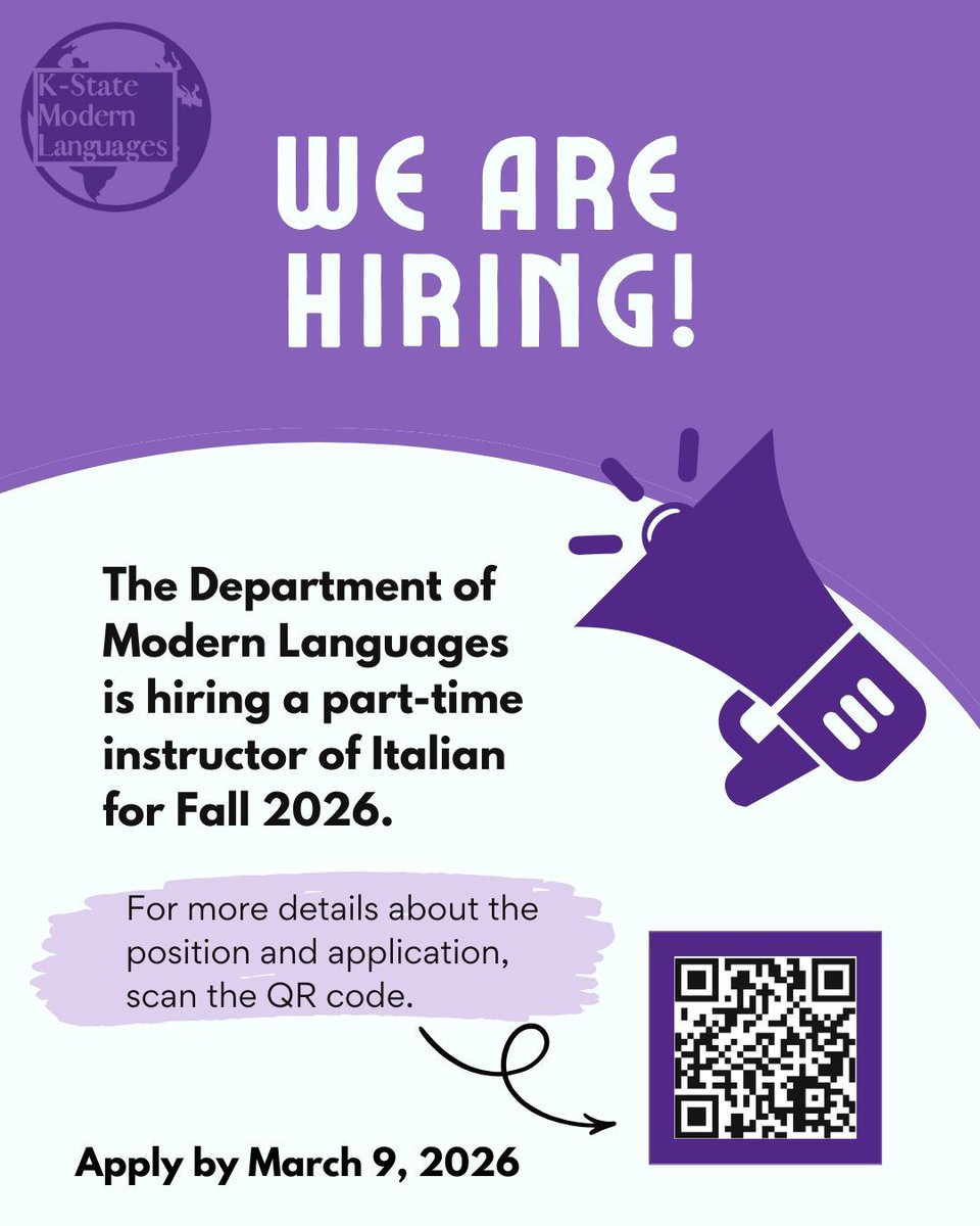K-State Modern Languages tweet media