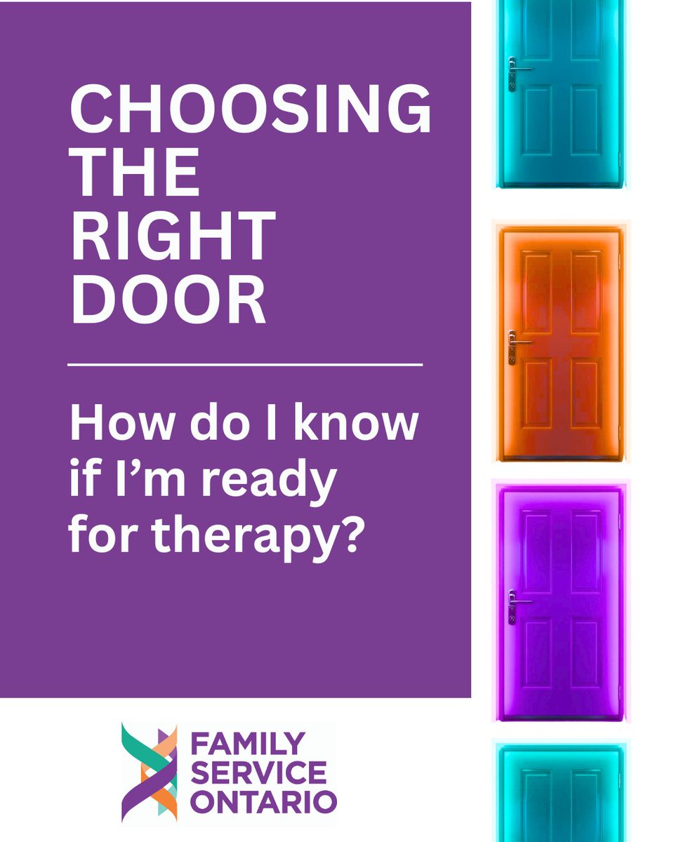 Not sure if you’re “ready” for therapy? You’re not alone.
Many people start therapy feeling unsure, anxious, or hesitant — and that’s completely normal.  💙     
👉 ontariocounsellingfinder.ca/how-do-i-know-…