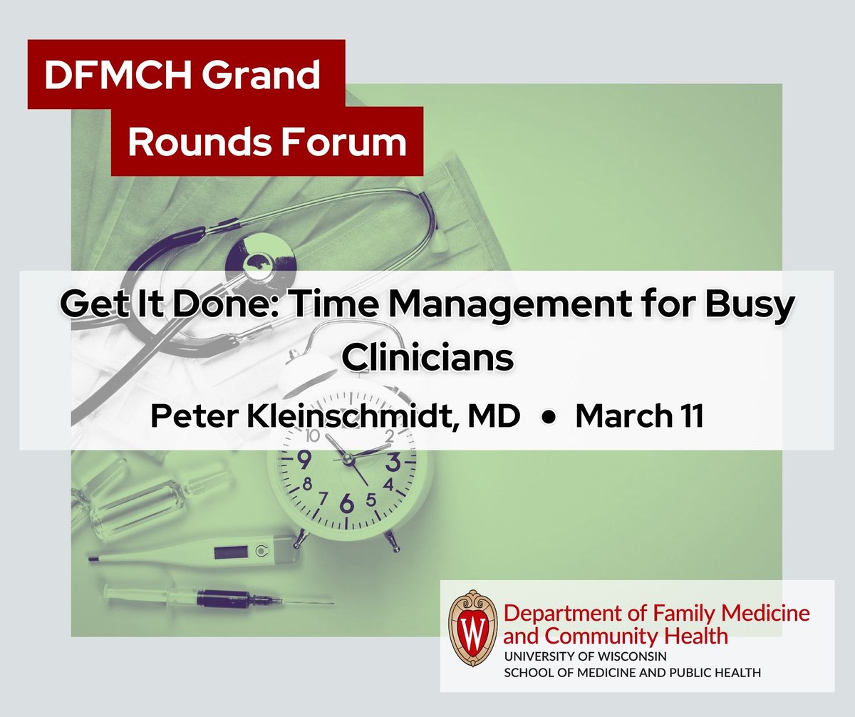 UW Dept of Family Medicine and Community Health tweet media