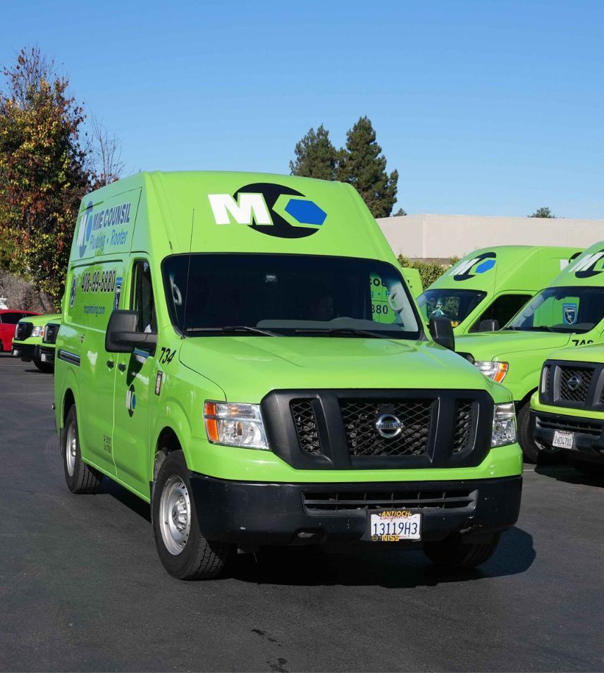 7askmike7's tweet photo. When you see the green van, help is on the way. Reliable service, experienced technicians, and quality work you can trust every time.

Mike Counsil Plumbing • CA Lic. #679261 
#cleanpipes #waterheater #draincleaning #cloggedtoilet #mcp #mikecounsilplumbing #youreincleanhands https://t.co/gjJOJAJDqF