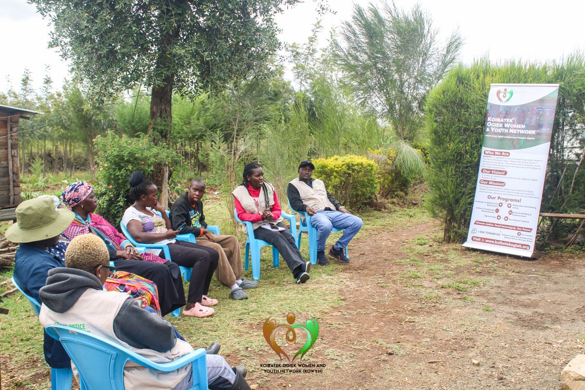koibatek_ogiek's tweet photo. A new dawn in Kabimoi! We joined Tolilo Women Group today for a project intro. We’re bringing back indigenous seeds to restore the "great food" of our elders and heal the soil. Healthy soil = Healthy people. #KOWYN #Agroecology #JACTrust #AJWS https://t.co/i3o6QLRryS
