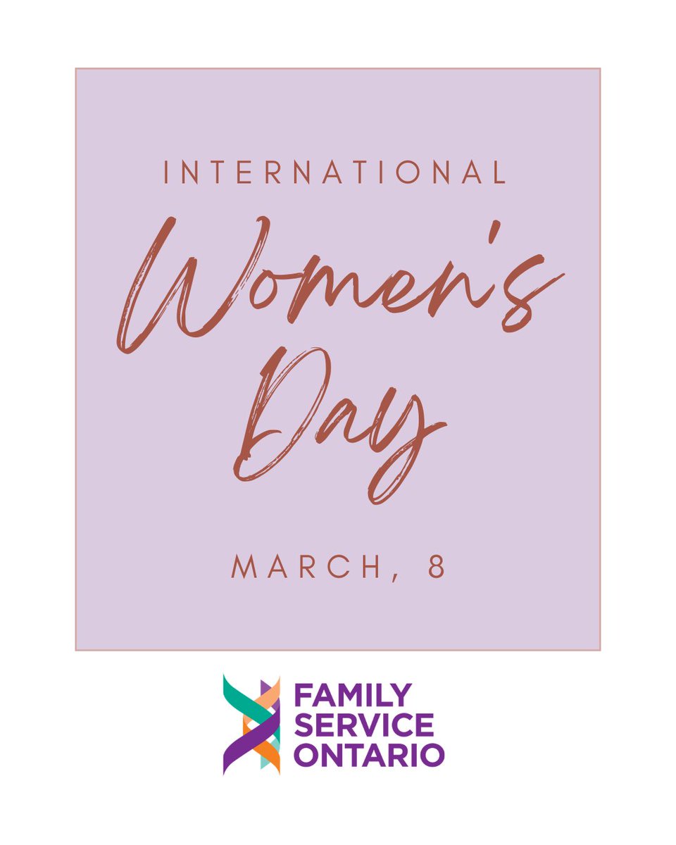 Celebrating women and girls goes beyond March 8. 💜
FSO agencies have empowered women for decades through individual and group counselling, creating spaces for healing, growth, and connection. Today we honor the strength and resilience of women in our communities.