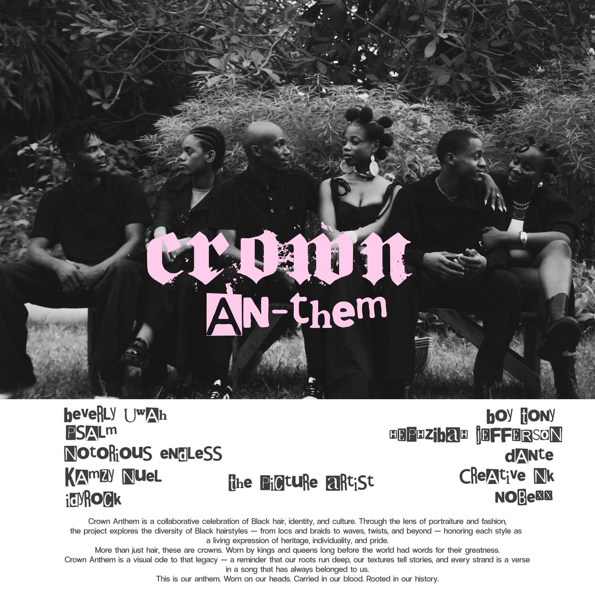 davidokhn's tweet photo. Crown An-them🪮 https://t.co/5Xc4JOYhla