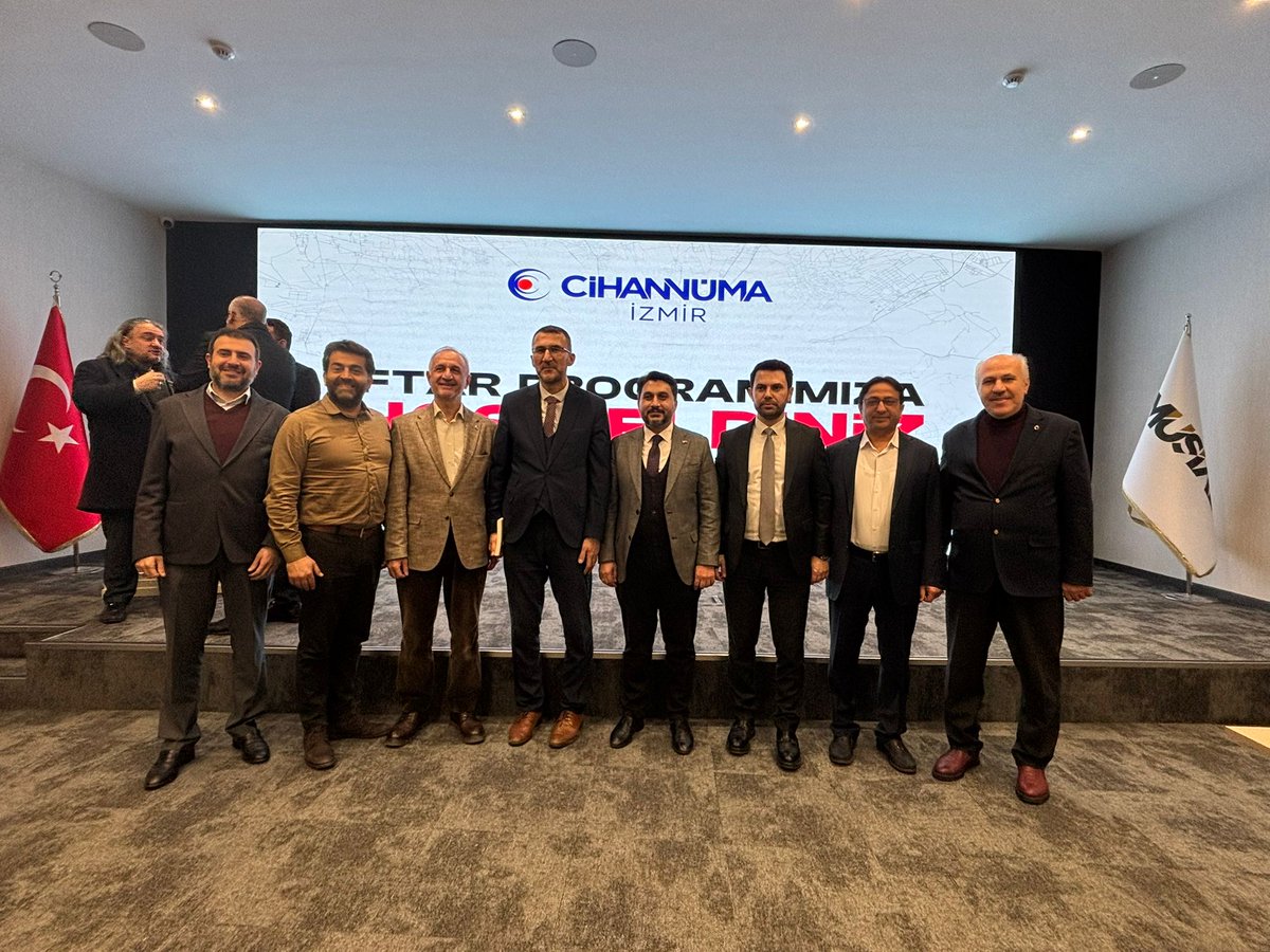 Cihannüma İzmir Temsilciliğimizin iftar programında İzmir Sivil Toplum Kuruluşlarımızla bir araya geldik.

Programda Genel Başkan Yardımcısı Prof. Dr. Abdülkadir Macit hocamızdan Suriye Raporu sunumu dinledik.

Tüm katılımcılara teşekkür ediyoruz.