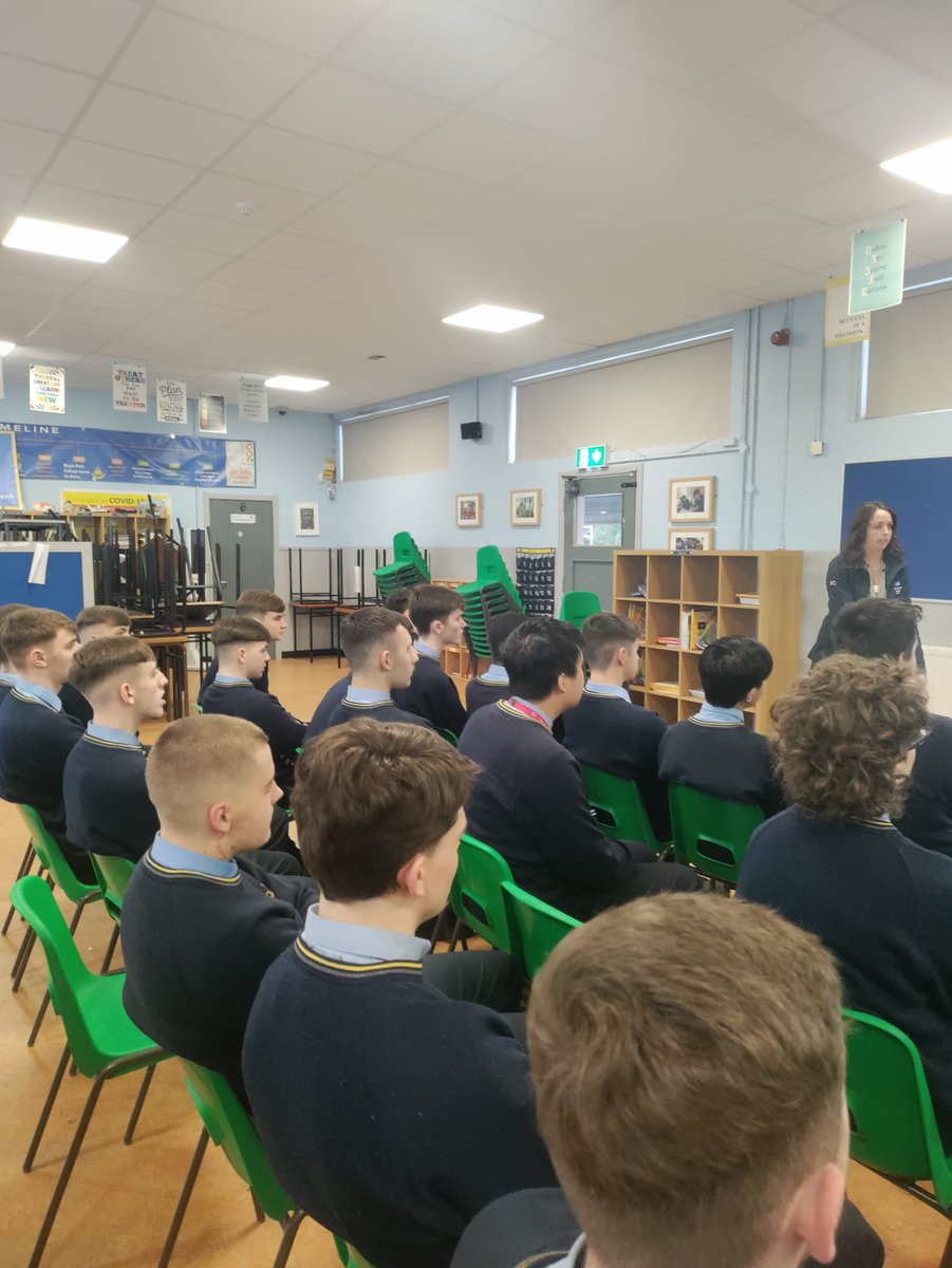 moylepark's tweet photo. A big thanks to Emily from ESB on her workshop this week re apprenticeship routes as possibilities for our students. #knowyouroptions https://t.co/WnAcT1bsB1