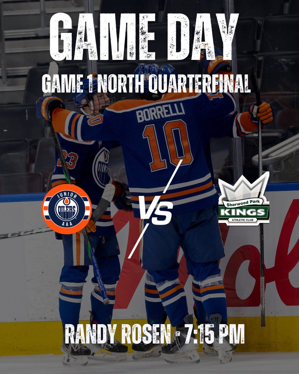 Edmonton U18 AAA Junior Oilers Orange tweet media