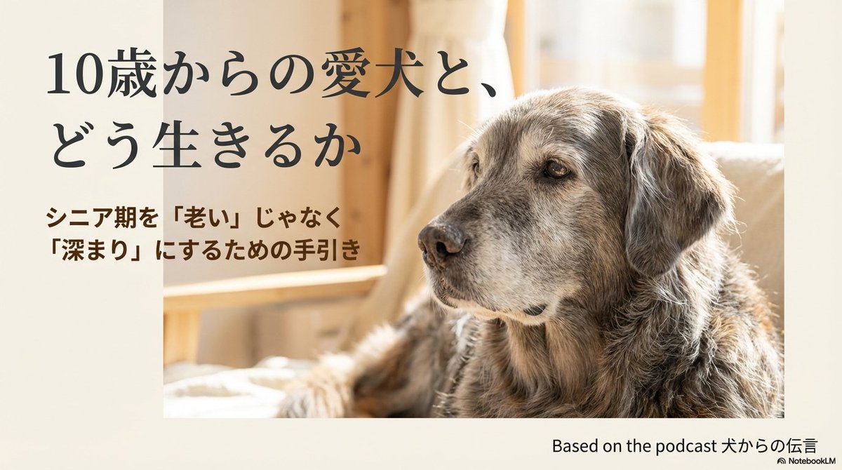 犬からの伝言｜犬と正しく暮らすPodcast番組 tweet media