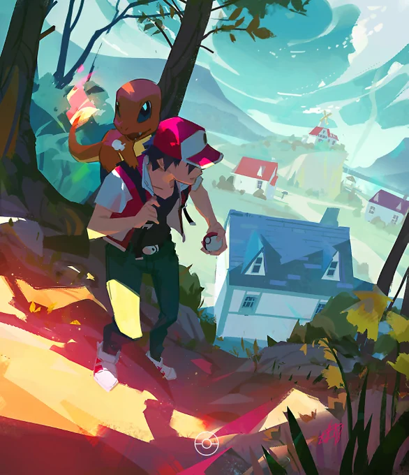 30 years since we left Kanto Team fire here btw! #ポケモン30周年 #Pokemon