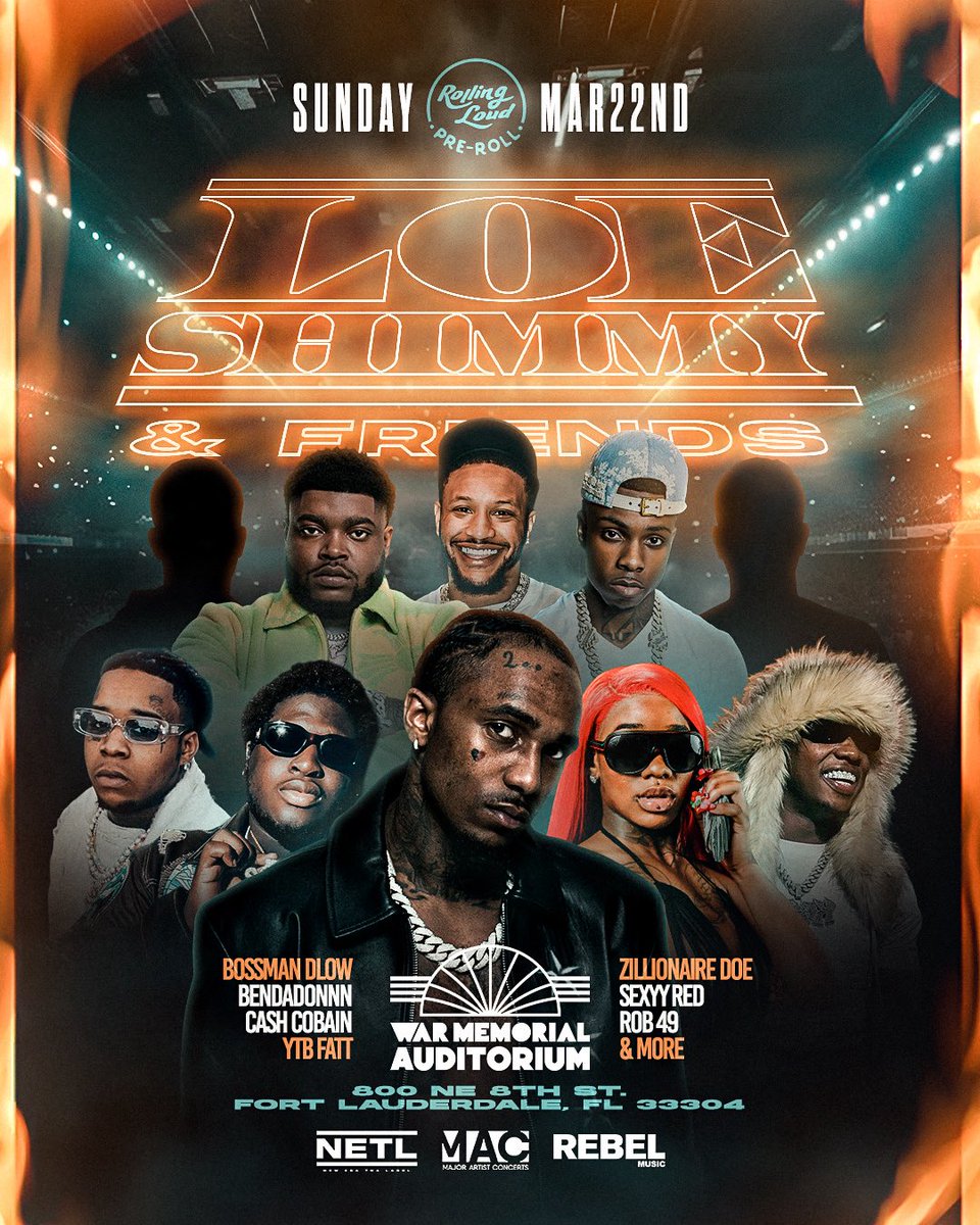 I’m bringing everybody with me !! Make sure your grab dem tickets !! 
seatgeek.com/loe-shimmy-tic…