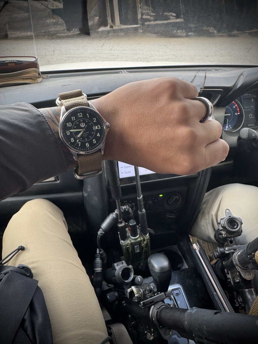 WassonWatch's tweet photo. If you were doing shady business in a desert country on the other side of the planet, 
You'd wear a Wasson. https://t.co/UIHMGCGfxo