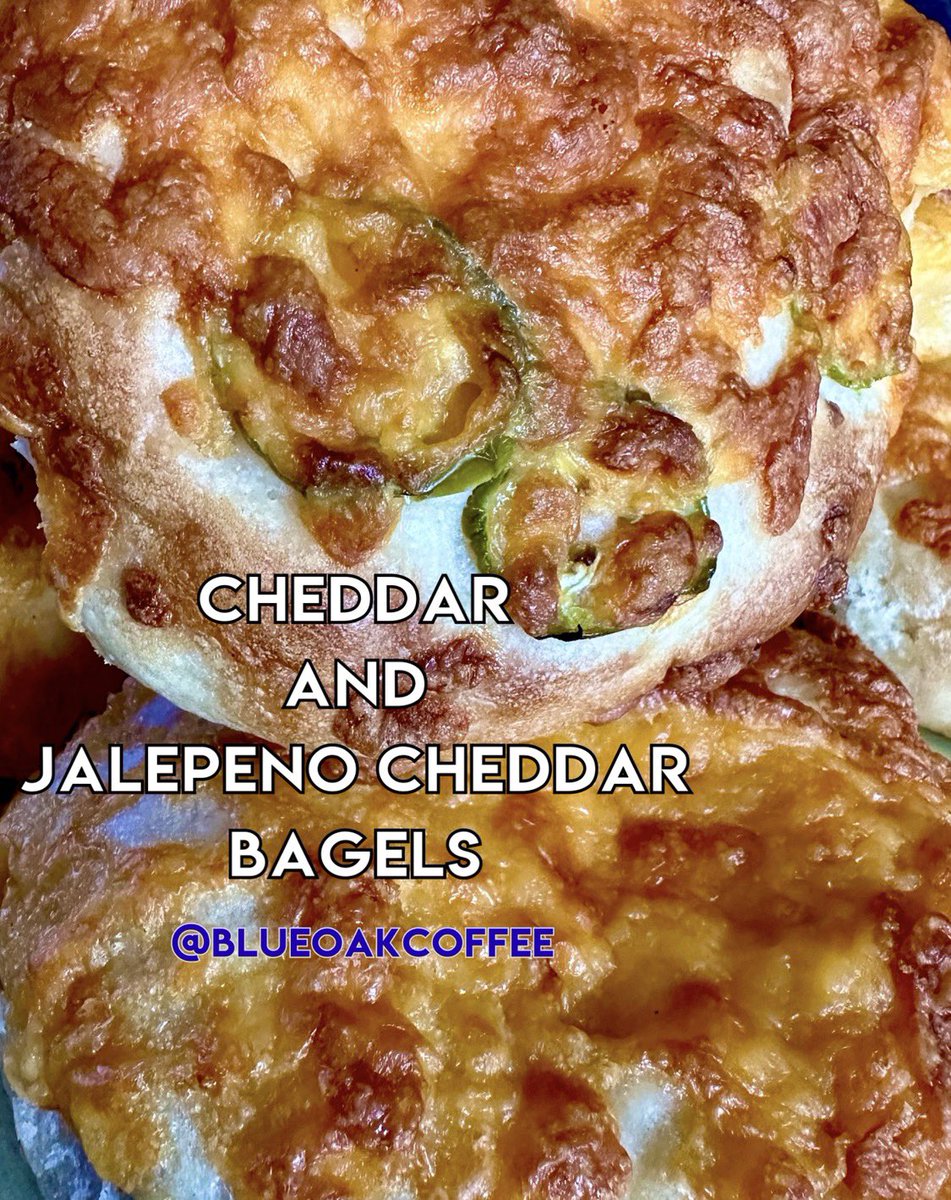 Freshly and locally made sourdough bagels are in the bakery case this morning.  Also, locally made maple bars, apple fritters, empanadas. Scones and cookies made from scratch in house. We’re here until 2 PM today. Have a great day, hope to see you. #BlueOakCoffee #BakersfieldBake