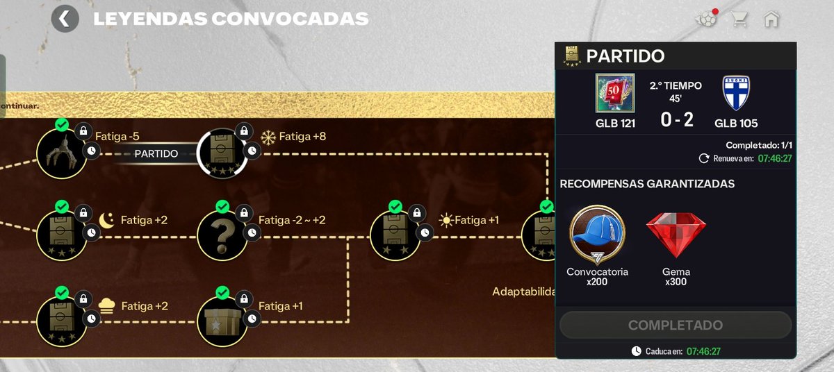 Lo único bueno de este capítulo es que si se pueden recoger todas las recompensas, el problema es que ni así se llega a la recompensa final del capítulo 3 (los 3 tickets) son muy pocos puntos <a href="/tutiofifa/">Tío Fifah 🇨🇴 🇵🇸 حرة</a> <a href="/legas1710/">L E G A S</a> <a href="/fabifrancis721/">Fabi Francis 🇦🇷 ⭐⭐⭐</a>