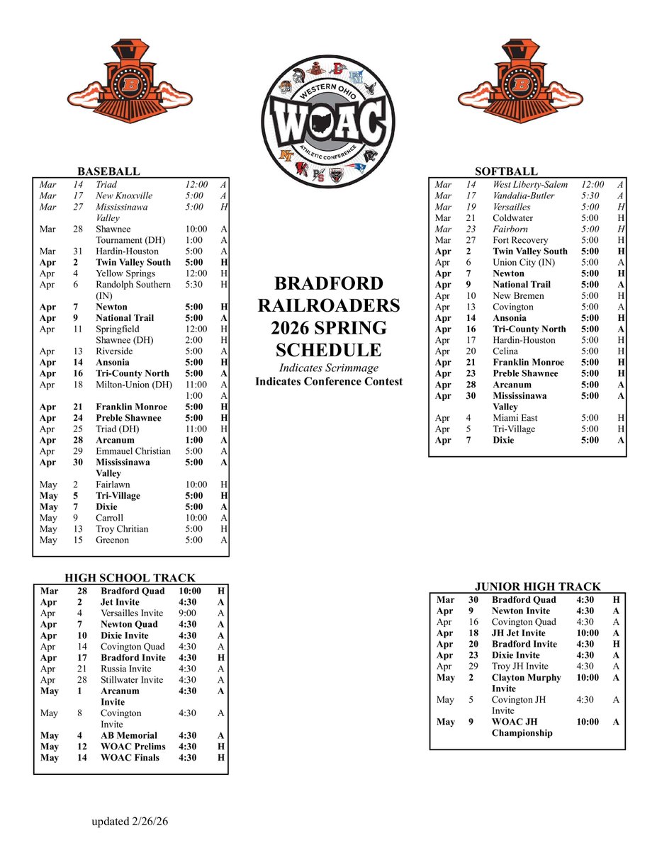 Bradford Athletics tweet media