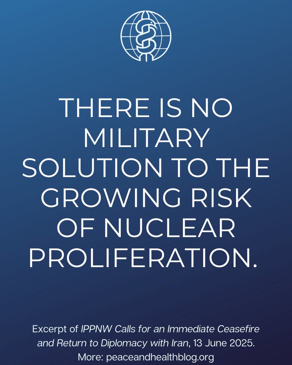 IPPNW @ippnw.bsky.social tweet media