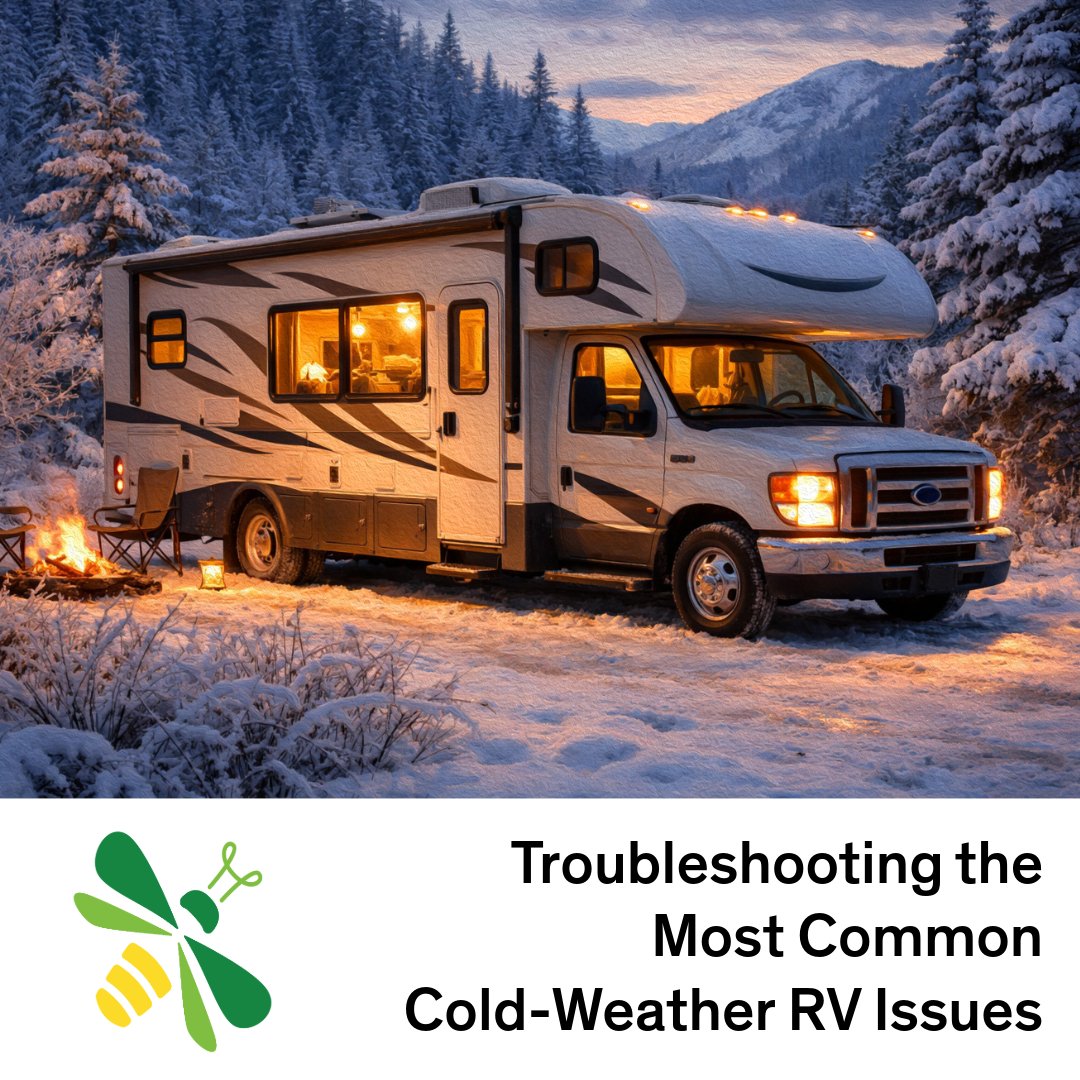 FireflyConnect's tweet photo. Is your RV taking a little longer to shake off the morning chill? That first freezing trip of the year can be a big wake up call for your heating system! https://t.co/PktTw6842M
