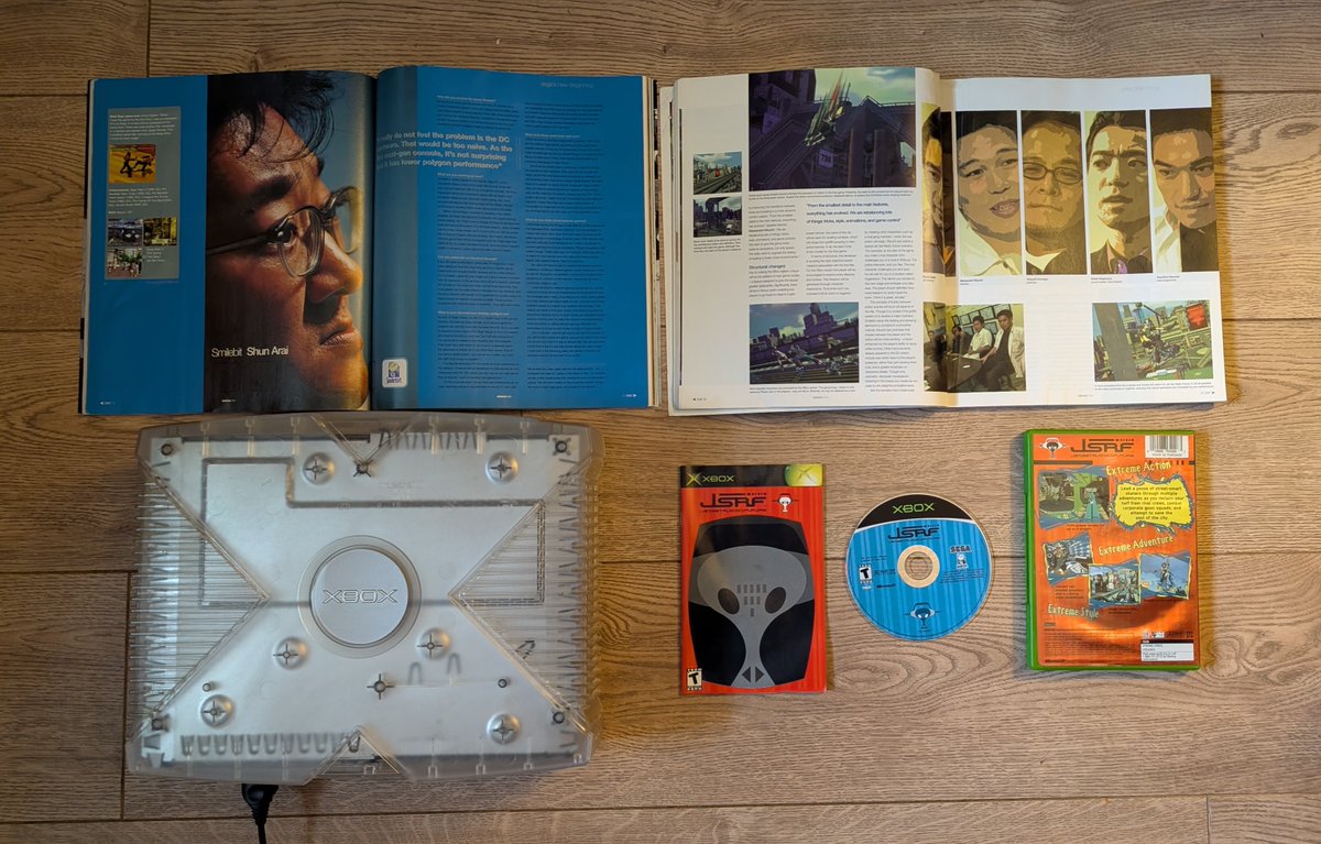 sonicgdavies's tweet photo. Can't believe it's been 26 years already since JSRF launched #JSR #JSRF #Smilebit #Xbox #Sega #Smilebit https://t.co/a2hvsjEXiw