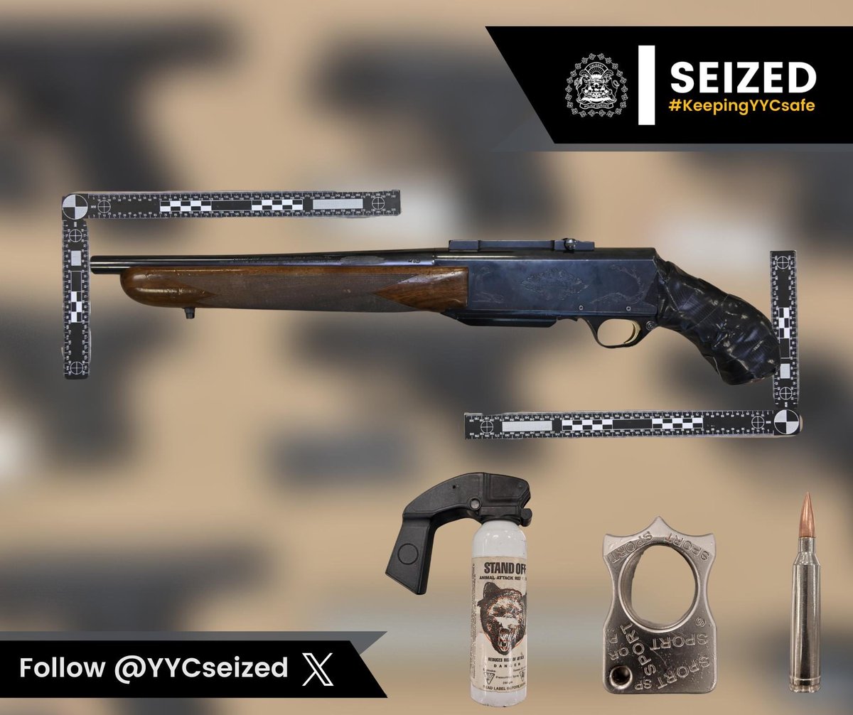 Calgary Police Service - Seized tweet media