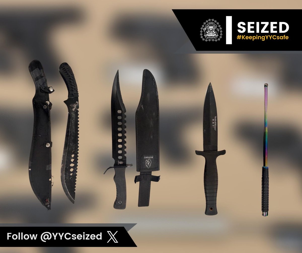 Calgary Police Service - Seized tweet media