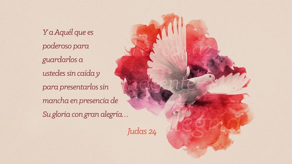 LaIBJ_mx's tweet photo. “Y a Aquel que es poderoso para guardarlos a ustedes sin caída y para presentarlos sin mancha en presencia de Su gloria con gran alegría”

— Judas 24 (NBLA) #LaBibliaDice https://t.co/ldlDN5ZnVL