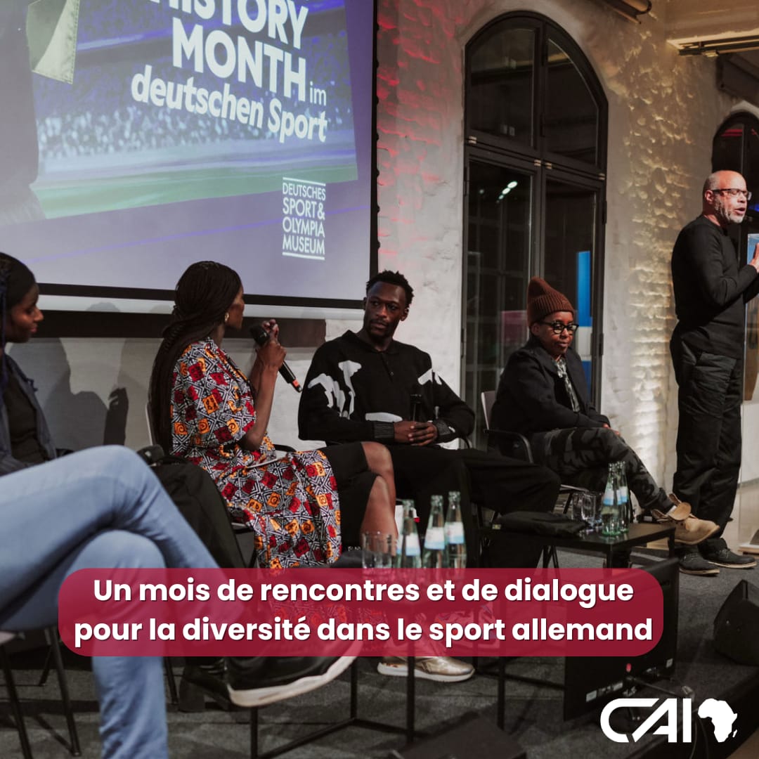 Allemagne_RDC's tweet image. Le #sport allemand 🇩🇪 affirme son engagement pour la #diversité.✨
À l’occasion du #BlackHistoryMonth 🖤, des voix et des parcours sont mis en lumière.
La représentation compte sur le terrain et au-delà. 🌍🏆
#ApprendreDuPassé #HalloAfrique