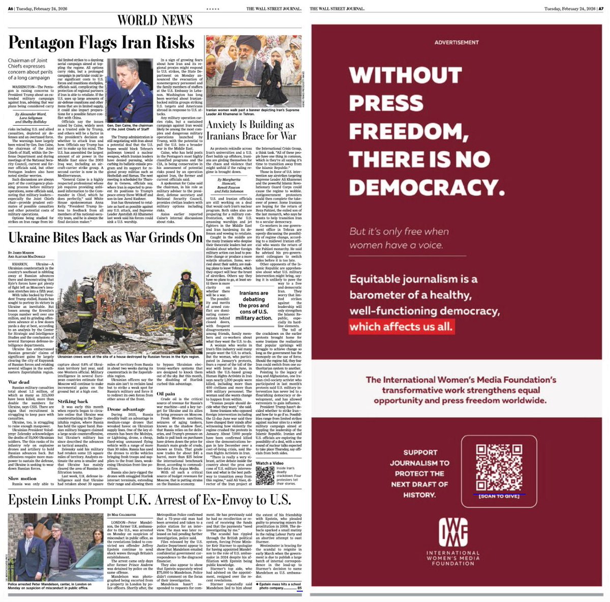 International Women's Media Foundation tweet media