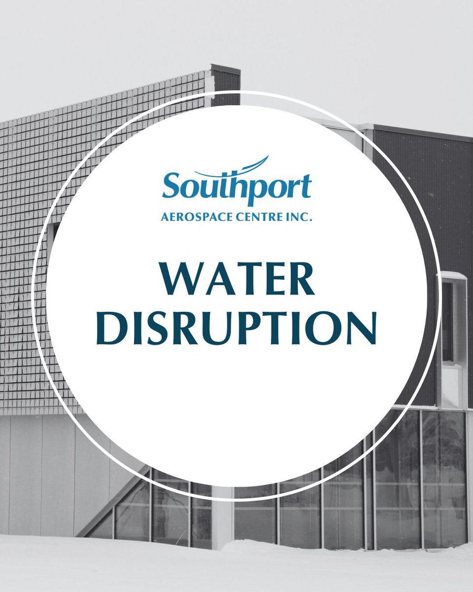 SouthportMB's tweet image. Notice: Water Service Disruption

An unplanned water disruption is currently affecting Southport.

Teams are actively working to gather information and restore service as quickly as possible. Updates will be shared as more details become available.

#Southport #WaterDisruption