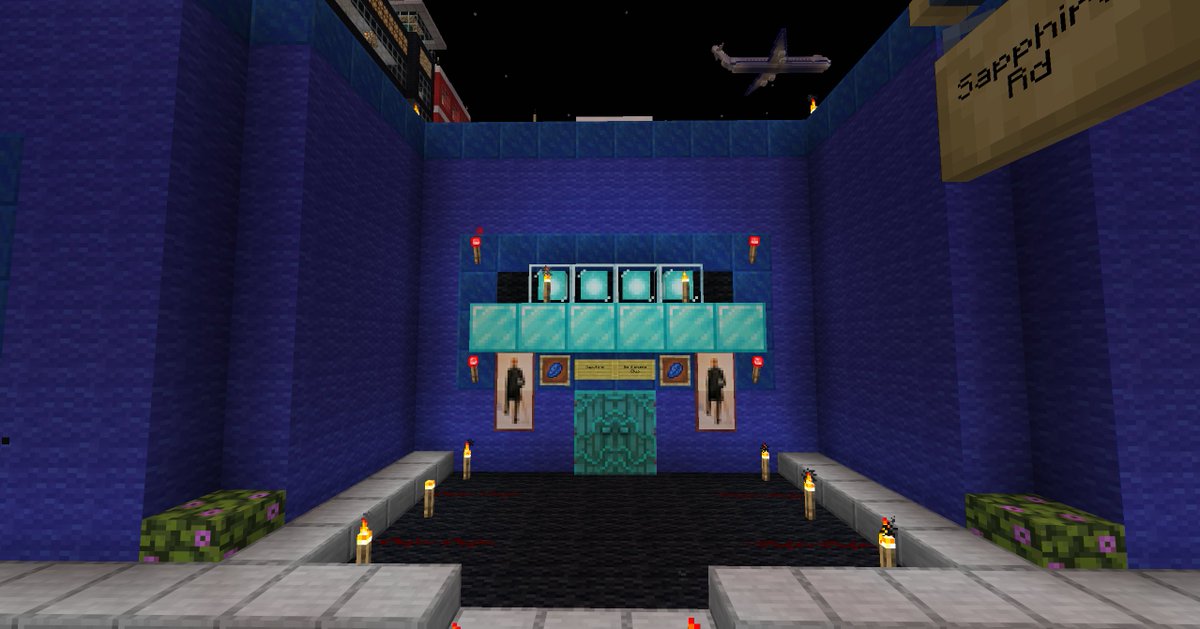 Dra76gonMC's tweet photo. Minecraft City - Gentlemen's Club (Sapphire)
Video Here--> https://t.co/isMRfbFB94 https://t.co/ASf6RXGxtq