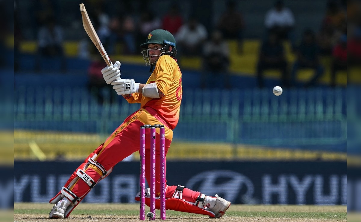 CricUniverse7's tweet photo. Brian Bennett played a fascinating knock unfortunately not complete his deserve hundred.
In this tournament he out once
Excellent
His scores are
48*, 64*, 63*, 5, 97*,
He scored 277 runs till date
Excellent performance
#T20WorldCup2026
#INDvSA #SAvWI #RashmikaVijayWedding https://t.co/UC9kPwX5sC