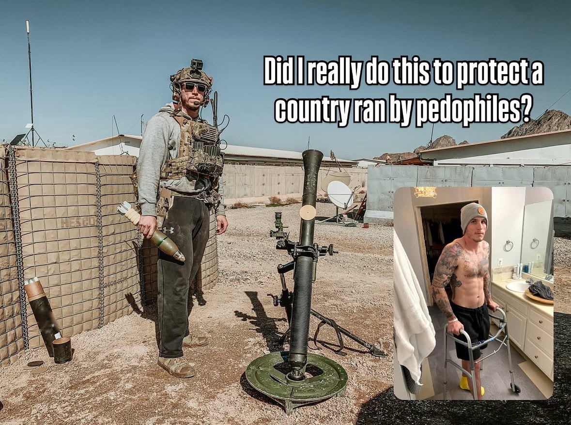 SallyMayweather's tweet photo. Keep your kids out of the military friends. https://t.co/Mkxfaf1xXu