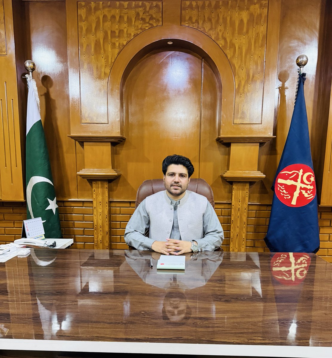 DrSadiqAC's tweet photo. Alhamdulillah ☝️
Assumed the charge as Additional Deputy Commissioner (F&P) Dir Upper.
#CivilService #DirUpper https://t.co/v0OxKAIYex