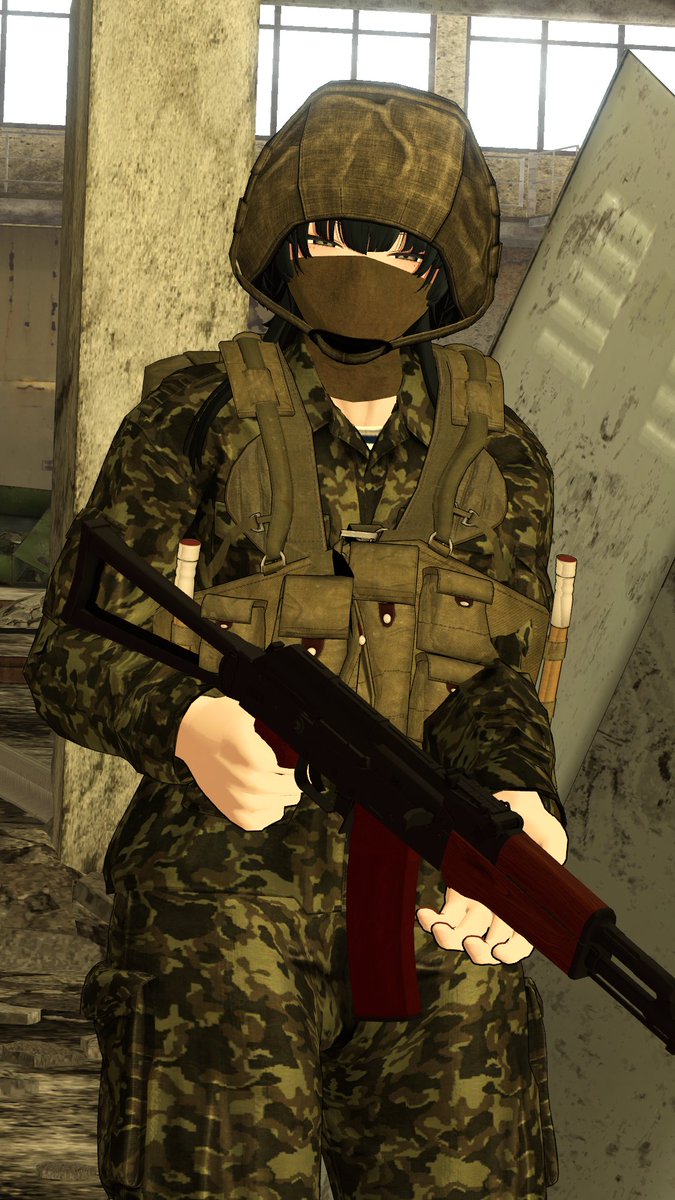 Frinternation3's tweet photo. VRの世界でもソ連装備が出来るようになりました。
再現度、結構すごいっすよ https://t.co/neaQNkvh26