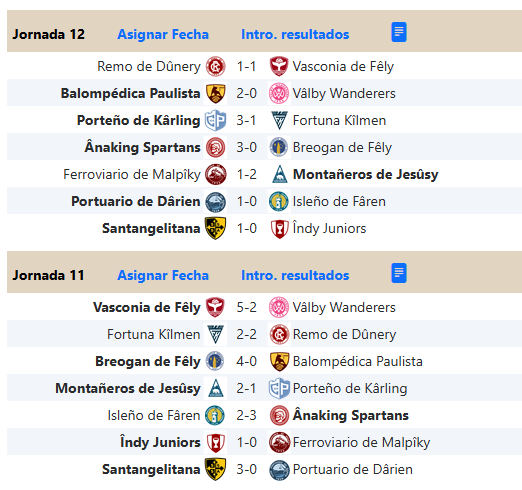 <a href="/isaacgonz/">Isaac González Peña</a> <a href="/FranMardyBum/">Frankero</a> <a href="/Drakonia_Liga/">Drakonia</a> <a href="/NCDrusus38/">NCDrusus</a> <a href="/johnygrey/">The General</a> <a href="/rj_gonzalez/">Rafa J</a> <a href="/AMdHL/">Alberto MdH</a> <a href="/karesinda/">Karesinda 🇩🇯</a> <a href="/xtaoth/">Juan T.</a> <a href="/bruja_coruja/">La Bruja Coruja</a> Así fueron los resultados en el grupo sur de la serie D.

<a href="/Istel_/">Istel</a> <a href="/GeorgeKplan/">George Kaplan</a> <a href="/cacaueses/">Ave</a>