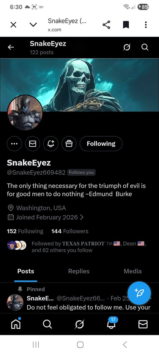 Two awesome patriots looking for new connections 
<a href="/SnakeEyez669482/">SnakeEyez</a> 
<a href="/Fred72919667/">𝐓𝐄𝐗𝐀𝐒 𝐏𝐀𝐓𝐑𝐈𝐎𝐓 ™️🇺🇸</a> 
F&amp;R
🇺🇸