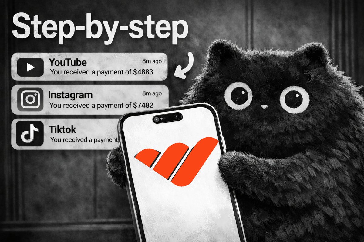 0xDepressionn's tweet photo. Faceless clipping – one of the hottest ways to make $1K-$10K+ per month

Clipping is basically cutting short, addictive videos for Reels, Shorts, or TikTok

And if before you had to hunt for clients, now it's way easier

Step-by-step guide:

- go to https://t.co/yS0VTOBdSN
- choose a client you're actually interested in
- read the rules and start making short videos

average pay is around $1-$3 per 1K views

but there are a lot of rules and filters they require

and... usually there's a minimum payout, for example, videos under 10K views don;t get paid

But, you can really make $1K+ per month. It all comes down to:

- video quality and editing
- understanding algorithms
- spotting viral moments

as Gen-Z who've watched more short-form content than we've worked

we naturally get how this works and just need a bit of time to practice

also sharing another Discord server called “Clipping” where you can find orders:

Clipping Discord server: https://t.co/2aWDu9je82

low entry barrier, medium competition, moderately difficult tasks

if you learn to feel the content, this can become a solid income stream