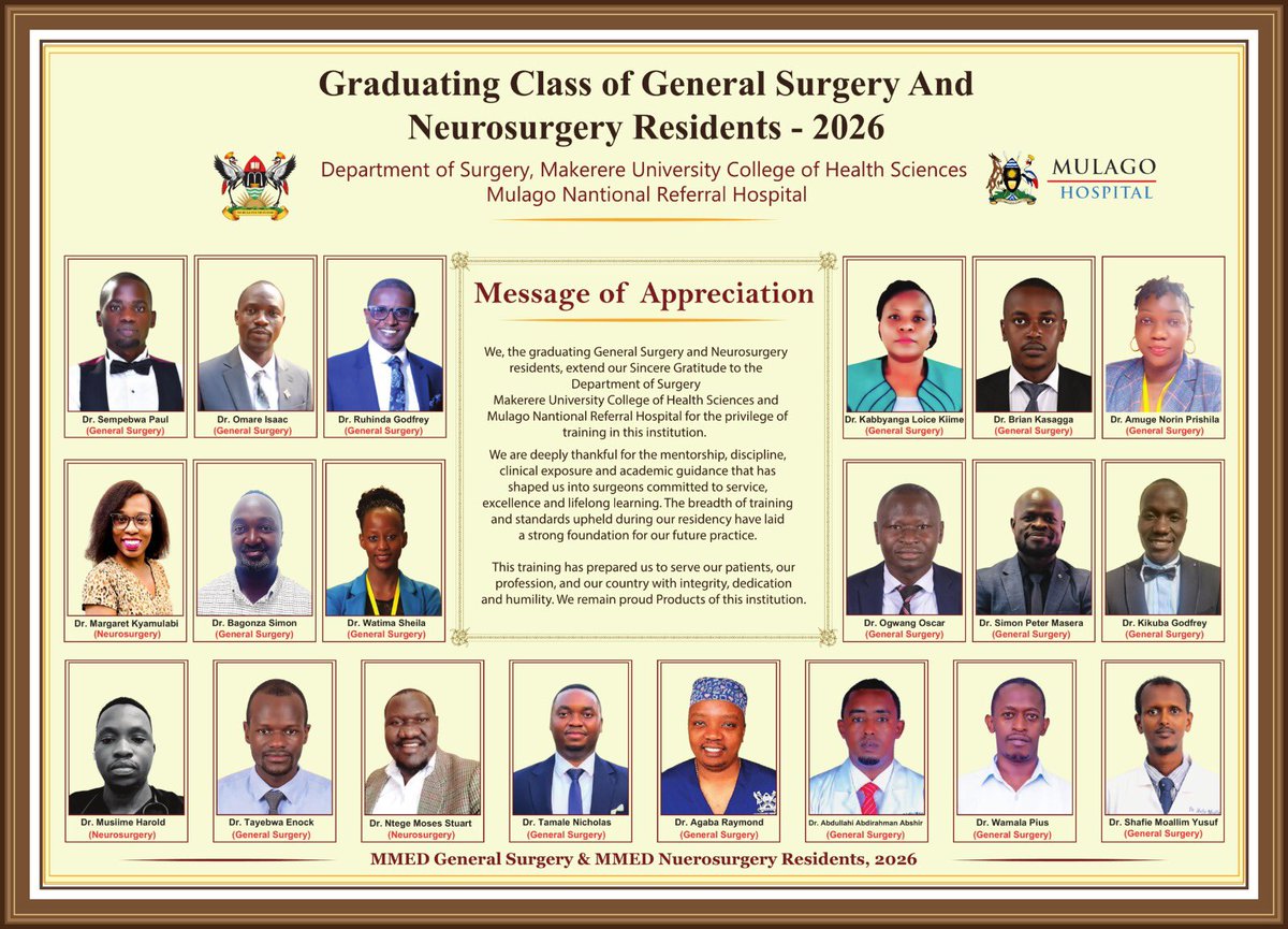 Association of Surgeons of Uganda (ASOU) tweet media