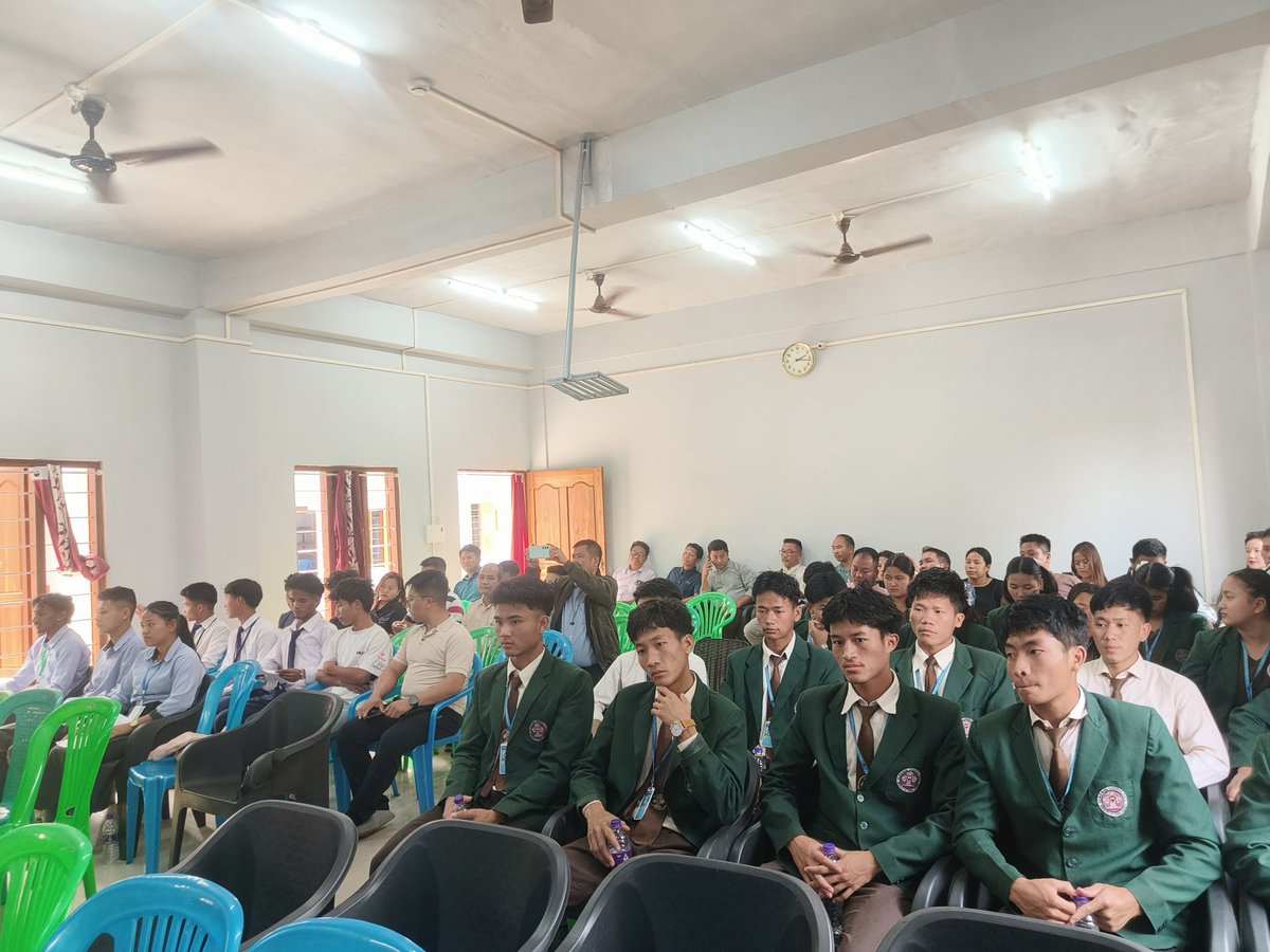 ksomorehblock's tweet photo. 26-02-2026 
KSO Moreh Block attended the Viksit Bharat Parliament – 2026 held at Moreh College, Moreh. 
The programme focused on the vision of a developed India under the theme of Viksit Bharat 2047, encouraging youth participation in nation-building, leadership, policy awareness https://t.co/ag3DPAv8CX