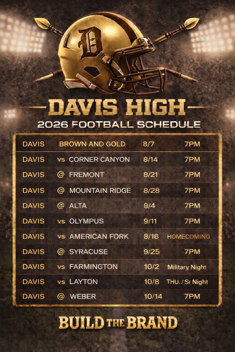 Davis High Football tweet media