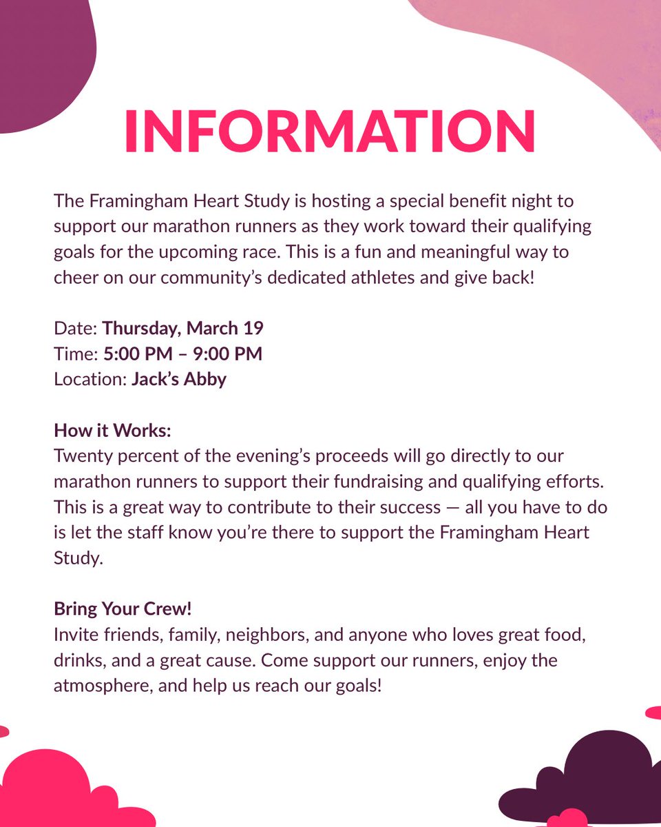 Framingham Heart Study tweet media