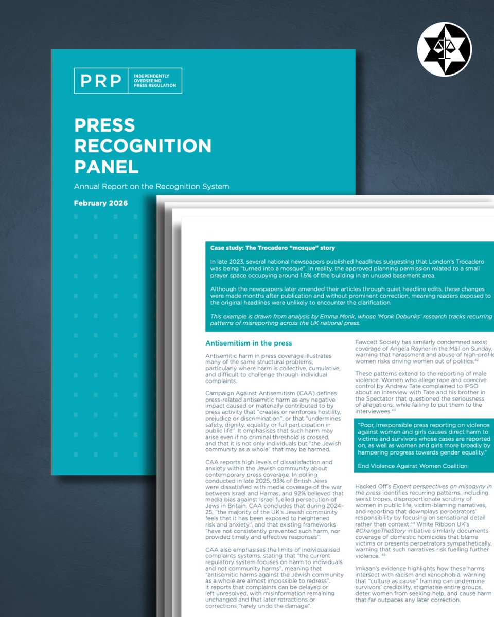 Campaign Against Antisemitism tweet media