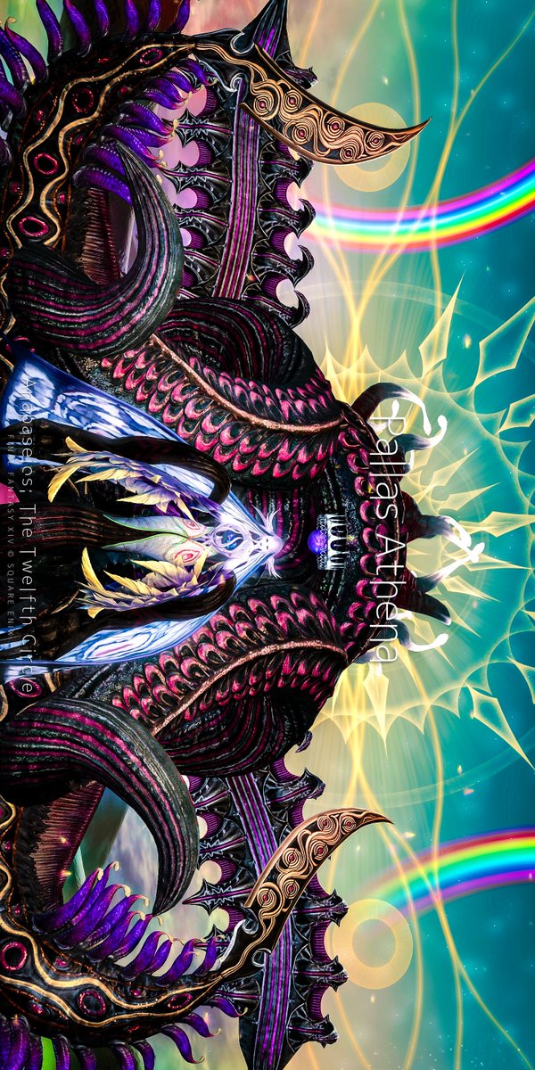 パラスアテナ
　─ 万魔殿パンデモニウム：天獄編4

#FF14_BossShot