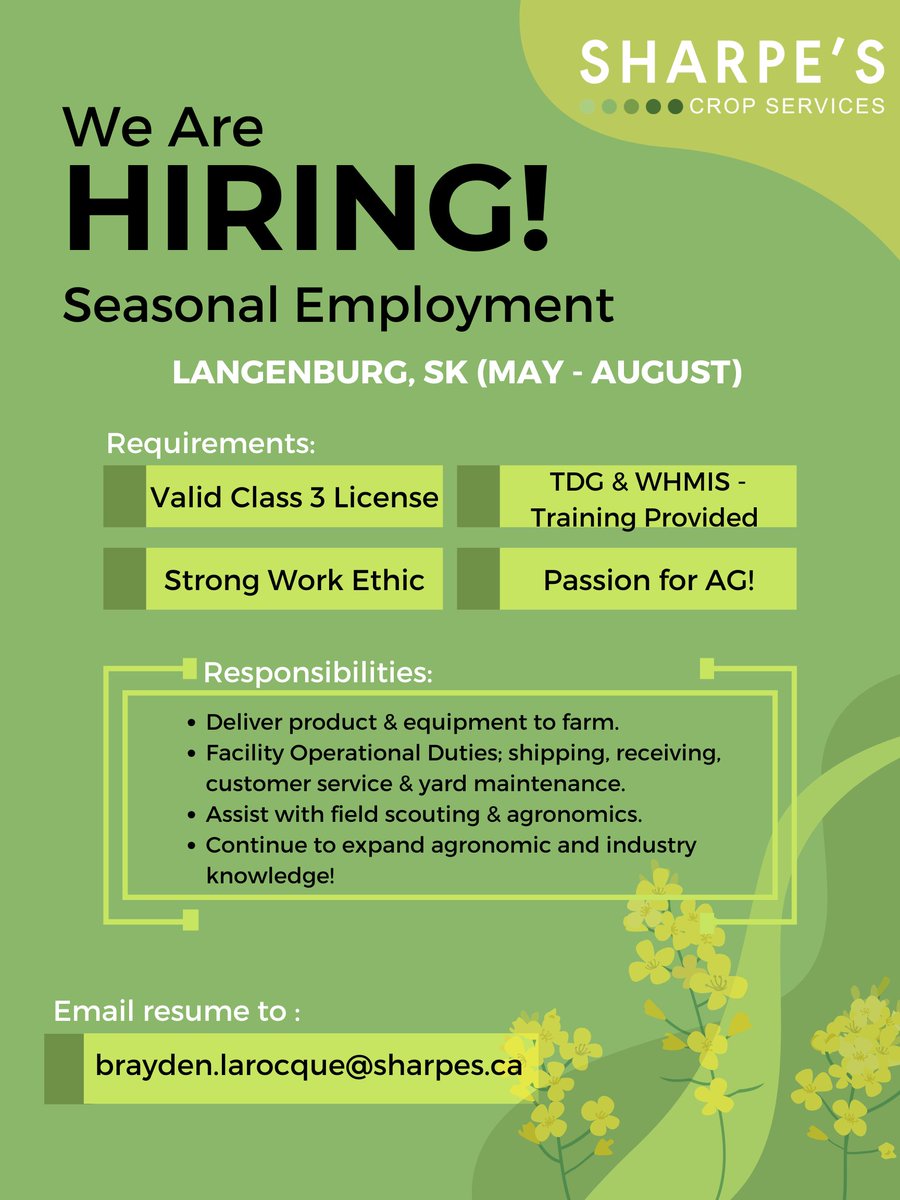 Sharpe's Crop Services tweet media