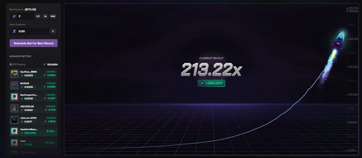 A SOLPUMP PLAYER HAS WON OVER 100k+ TODAY PLAYING CRASH

bet big, win big. instantly sent to your wallet. 

solpump.io