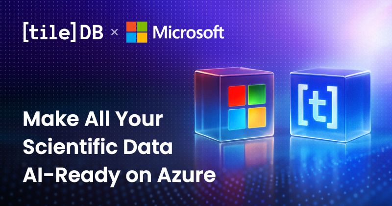 tiledb's tweet photo. Data access delays block AI discovery on Azure.

@TileDB + @Microsoft eliminate this—making variants, single-cell, and imaging data queryable by AI agents on Azure infrastructure.

https://t.co/Op9c4A4s2F https://t.co/Kea6SPygPh