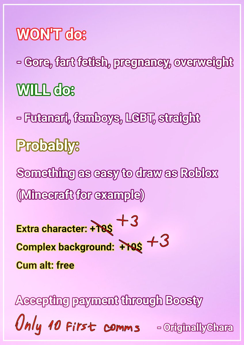 OriginallyChara🔞 (Comms closed) tweet media