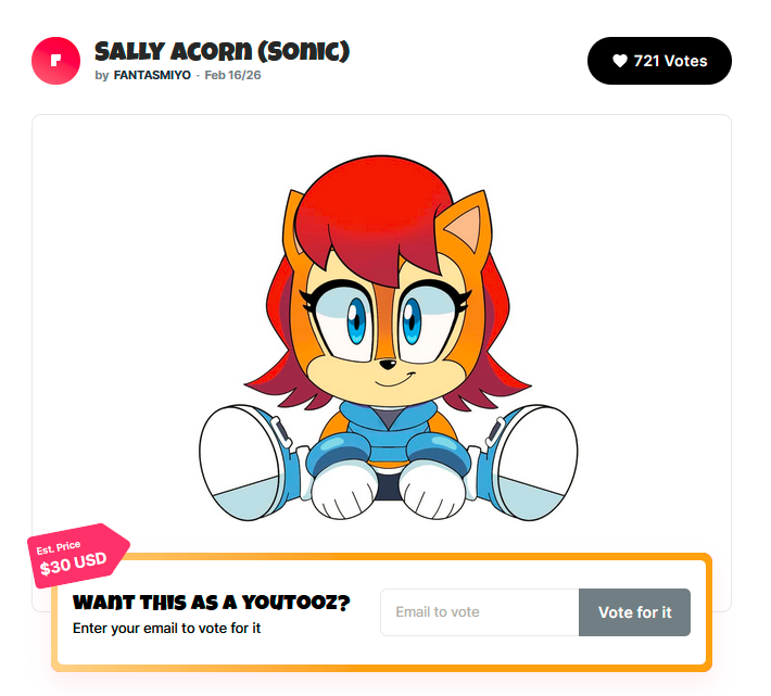 Alex_Hedgefox2's tweet photo. its currently at 721 votes, keep it going!!!: https://t.co/T8aWRmKPeO

#Rally4Sally #licensesonicspinoffs #knotholelivesmatter #freedomfightersforever #freedomfighters4ever #sally4dash #sally4speedbattle #sally4rumble #sally4blitz #sally4crossworlds https://t.co/UbGwYYokFb