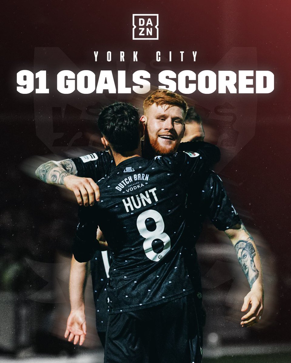 York have scored 91 league goals this season! 📈

We’re still in FEBRUARY…😳🗓️