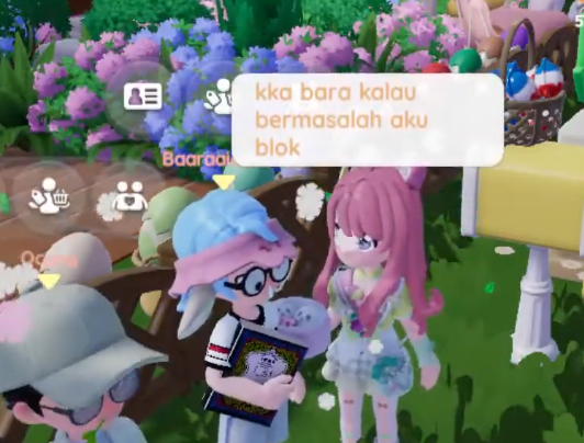ellenamocie's tweet photo. TOBAT GAK SIH BARAACIKIWIR WOI!!
aku awalnya gak masalah ya sama anak ini, tapi kalau udah dimana mana datang buat masalah maaf banget aku blok! 

Tandain aja guys, sebelum buat kalian badmood di hatopia #heartopia https://t.co/bU1BJeDt6M