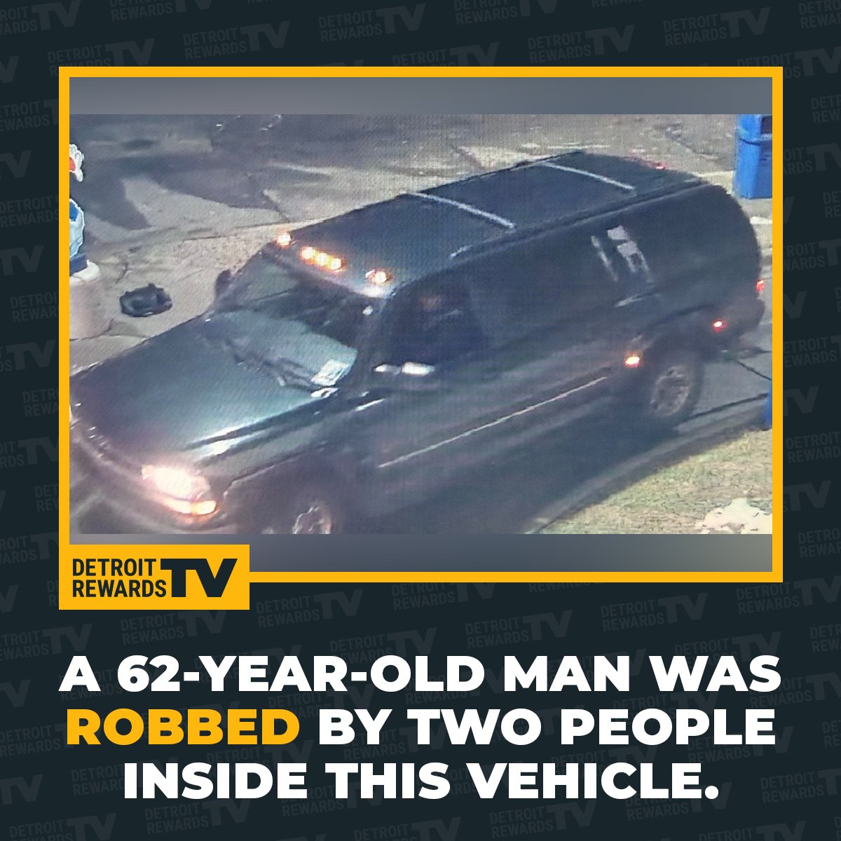 💵 REWARD: $1,000💵

On 02/15/26 two suspects, a man and woman, both in their 50's robbed a man near I-75 &amp; Brentwood. The man is possibly named Orlando and has a muscular build, and the woman is slim with straight blonde hair. 

Case number: 2602150062

#DetroitRewardsTV